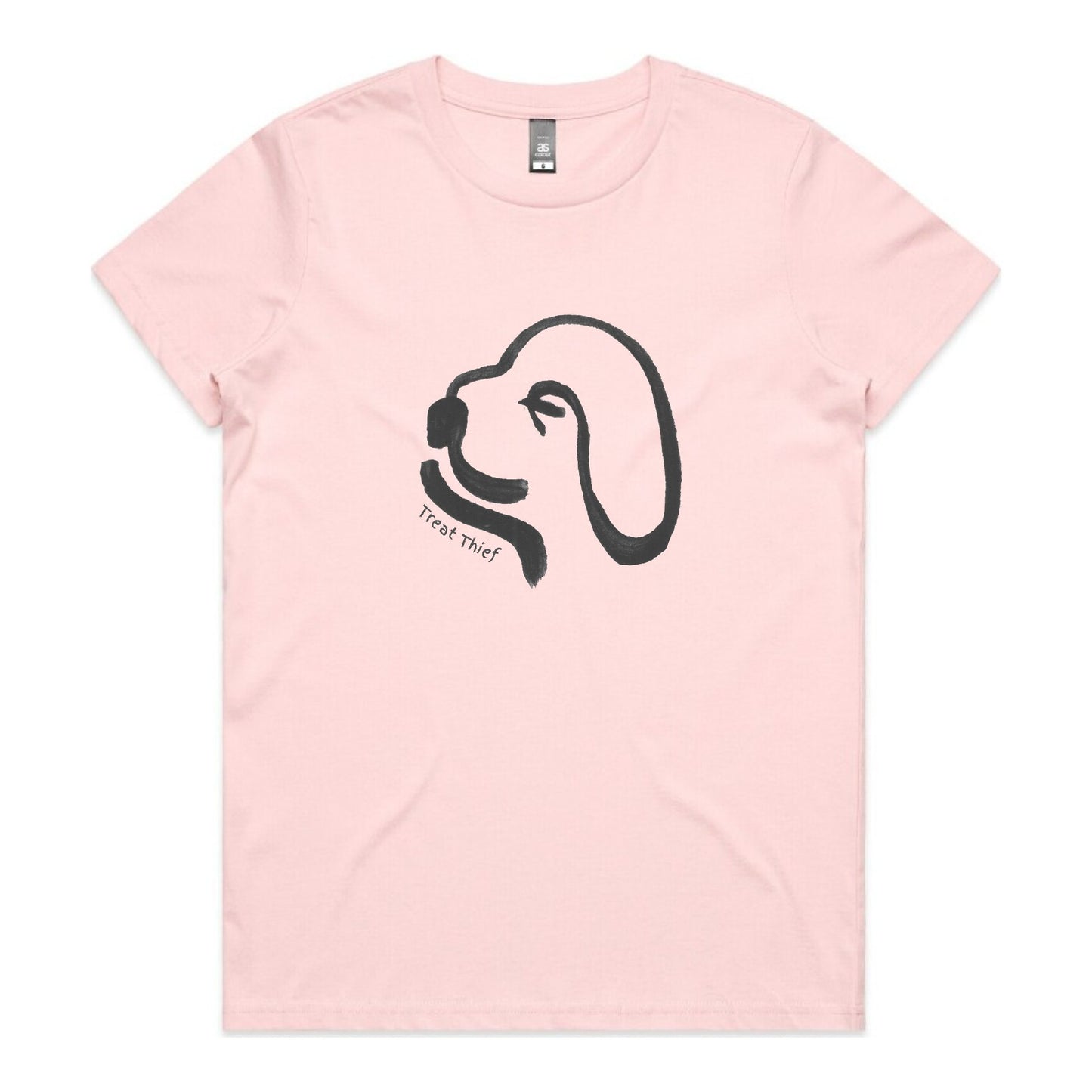 Floppy Ear Dog Treat Thief - Woman's T-Shirt