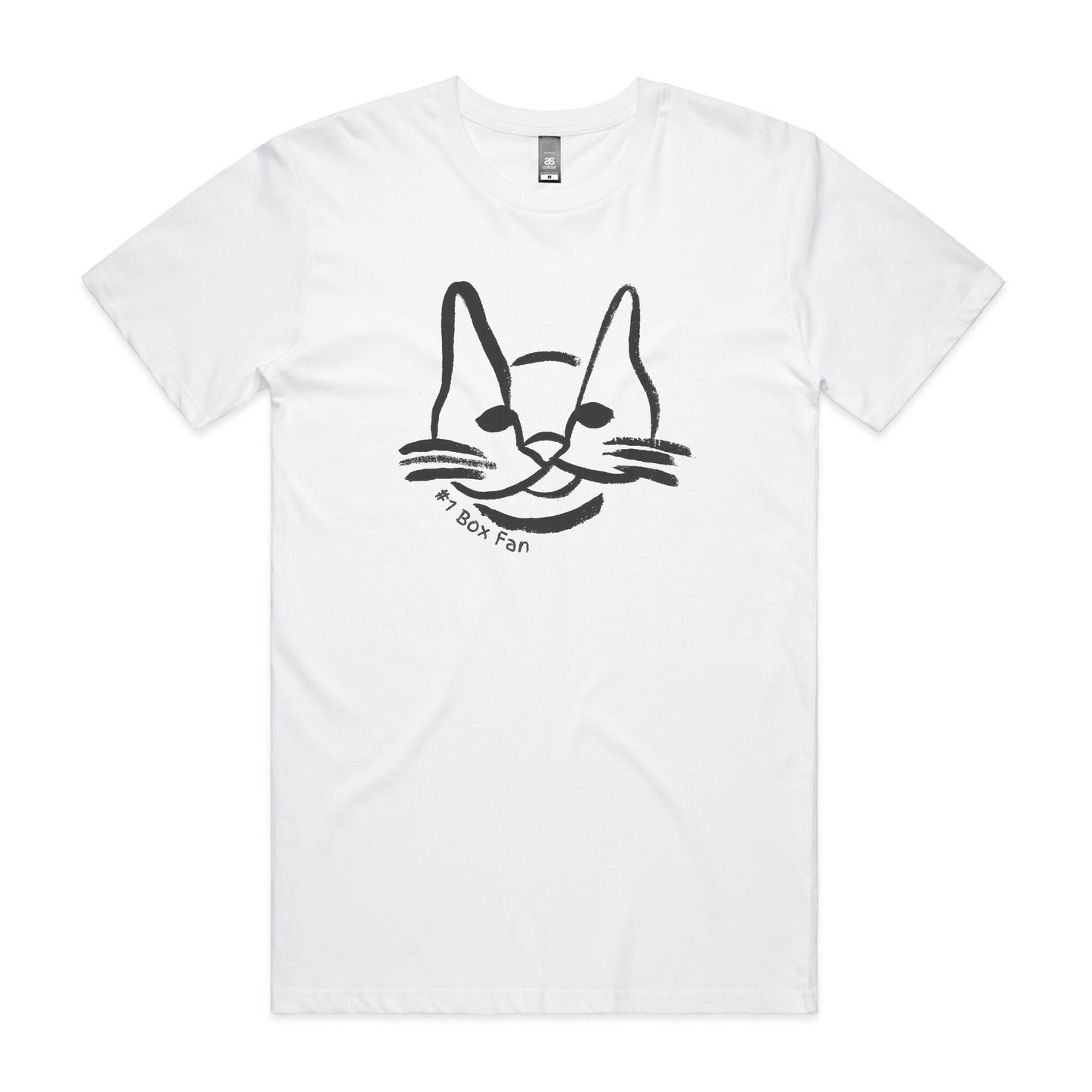 #1 Box Fan Cat - Men's T-Shirt