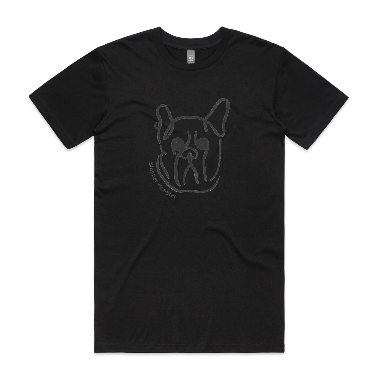 French Bulldog Slobber Monster -  Men's T-Shirt