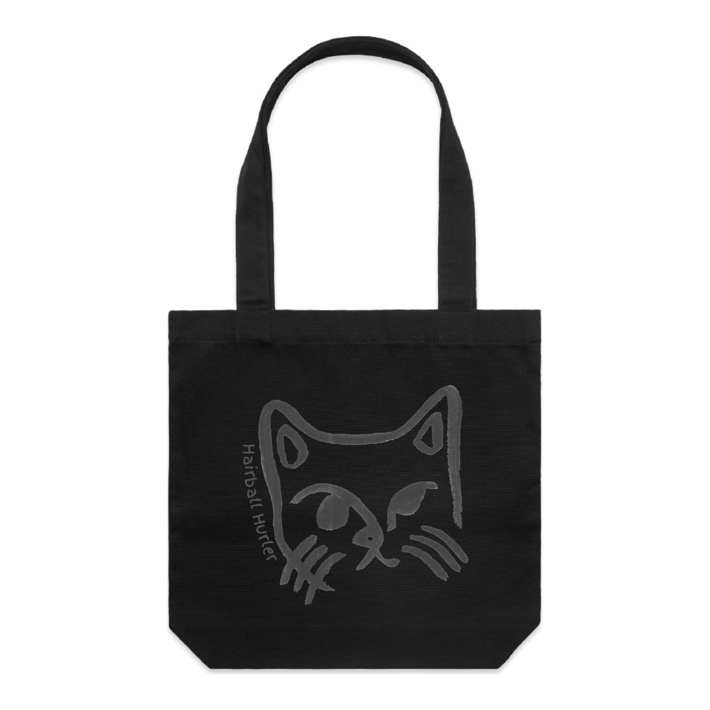 Hairball Hurler Cat - Tote Bag