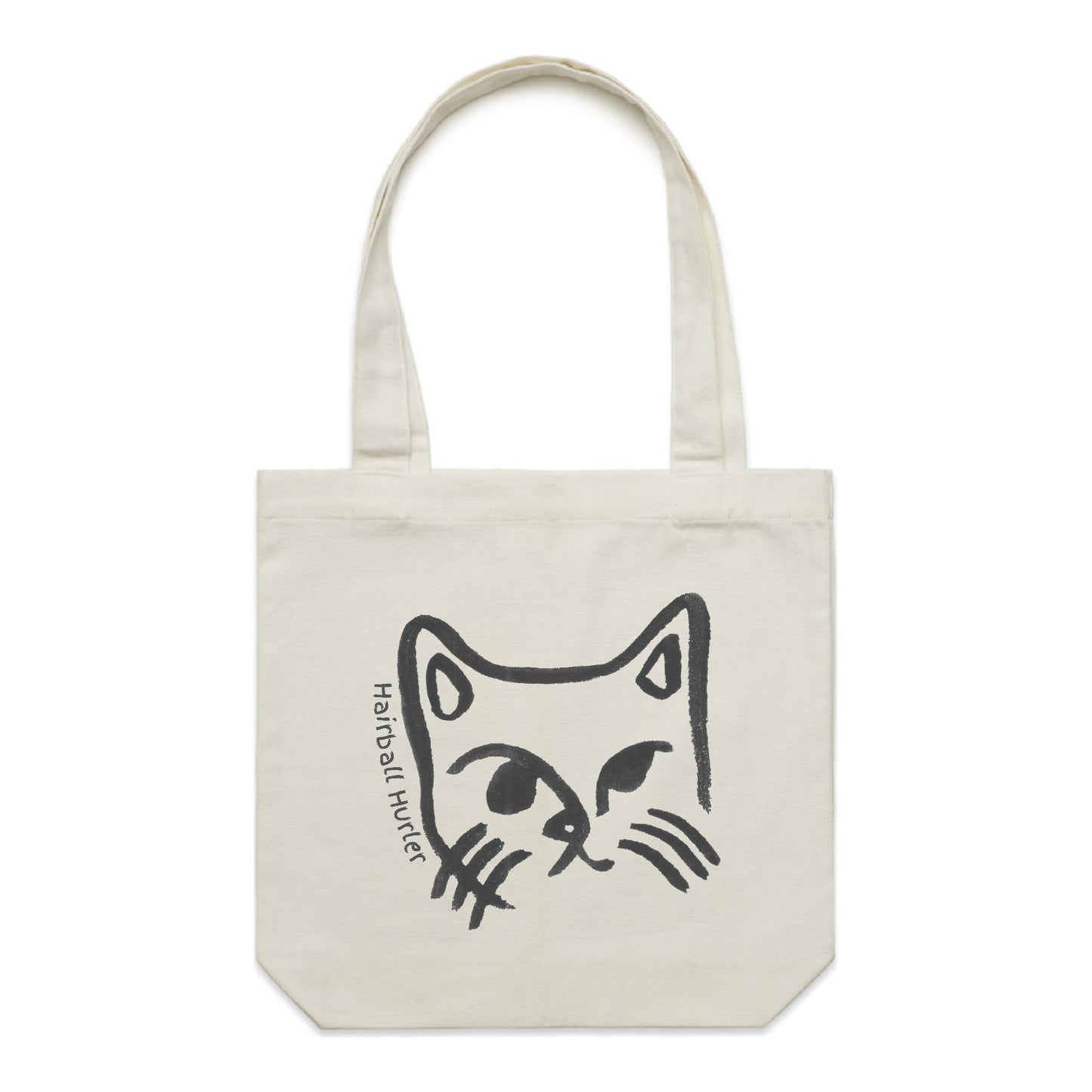 Hairball Hurler Cat - Tote Bag