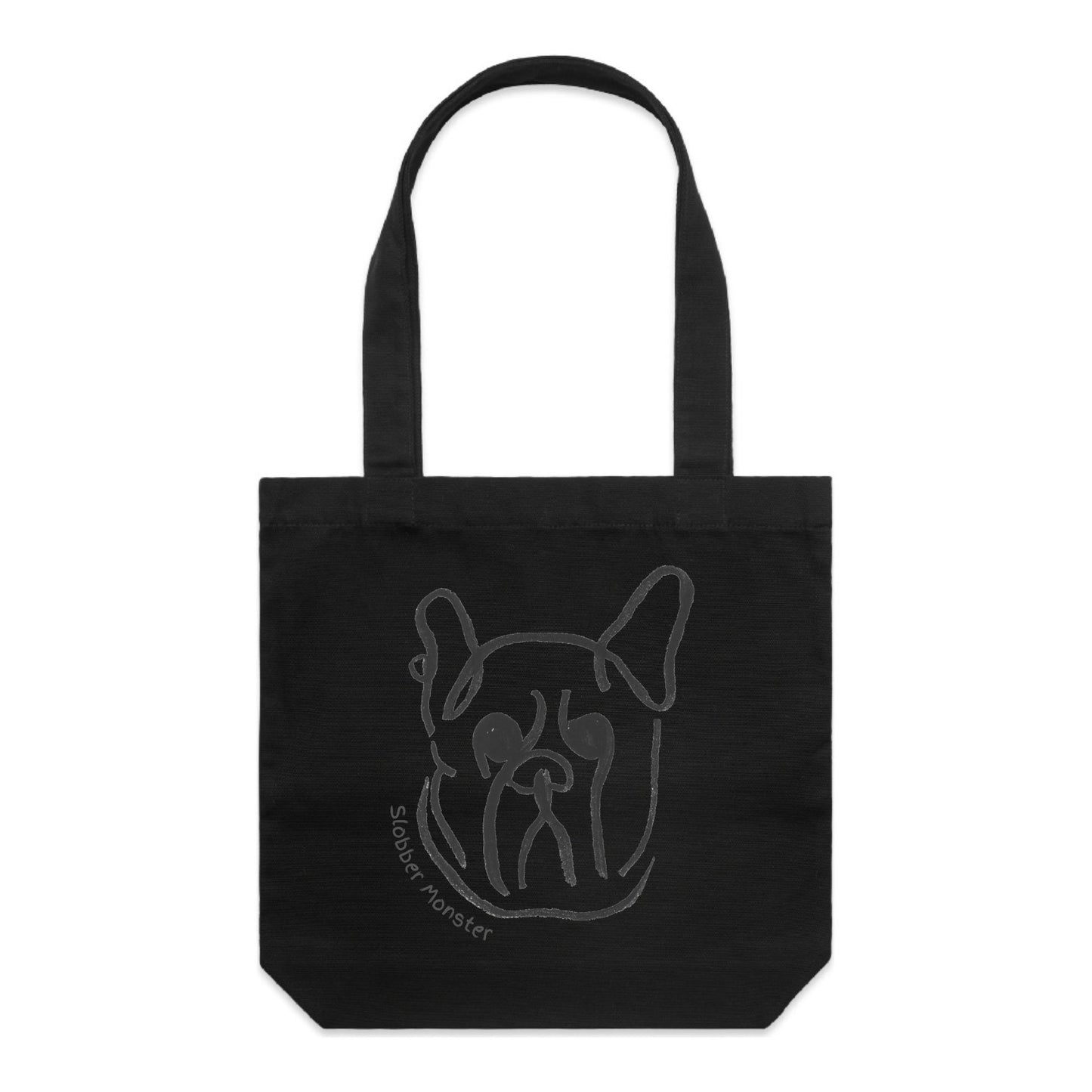 French Bulldog Slobber Monster -Tote Bag