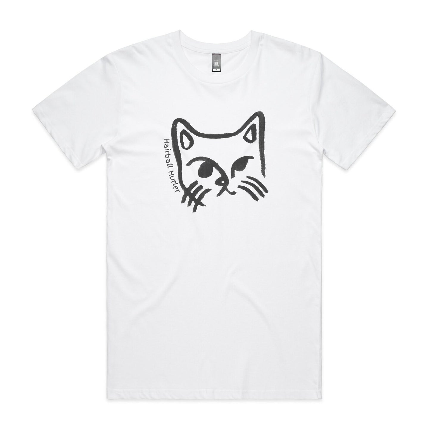 Hairball Hurler Cat - Men's T-Shirt