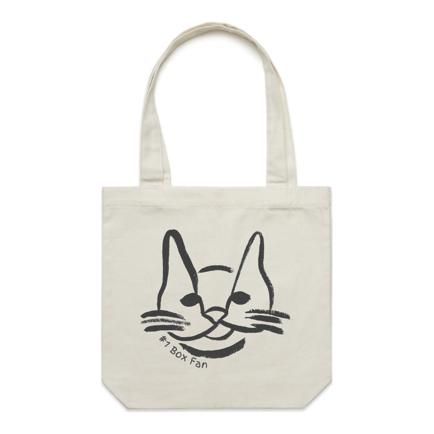 #1 Box Fan Cat - Tote Bag