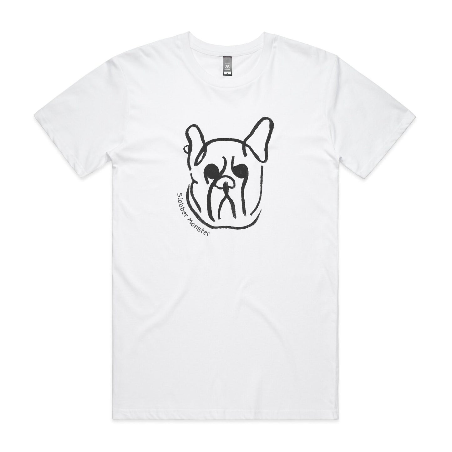 French Bulldog Slobber Monster -  Men's T-Shirt