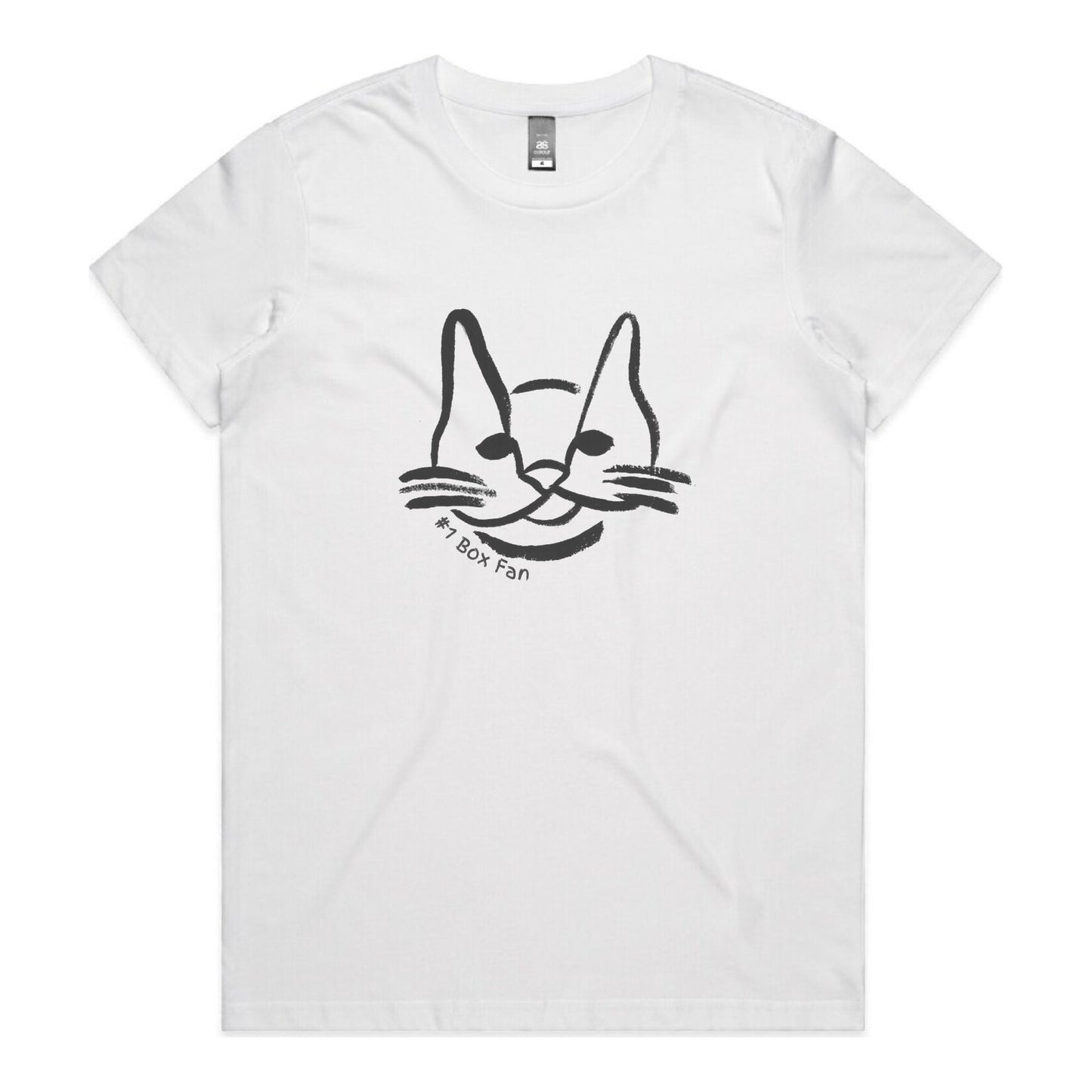 #1 Box Fan Cat - Woman's T-Shirt