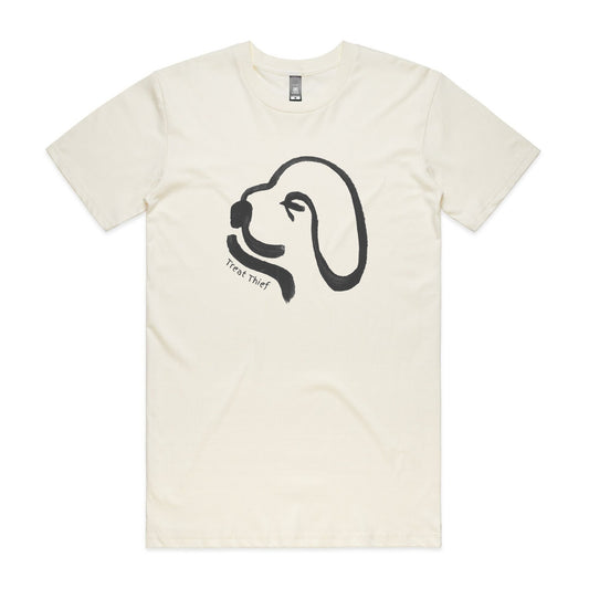 Floppy Ear Dog Treat Thief - Men's T-Shirt