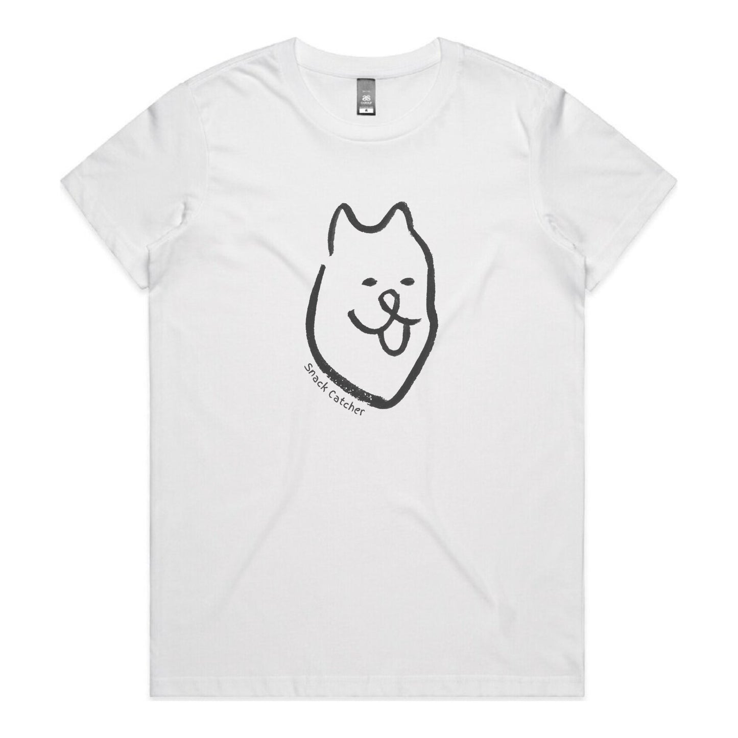 Husky Snack Catcher - Woman's T-Shirt