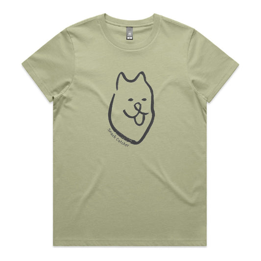 Husky Snack Catcher - Woman's T-Shirt