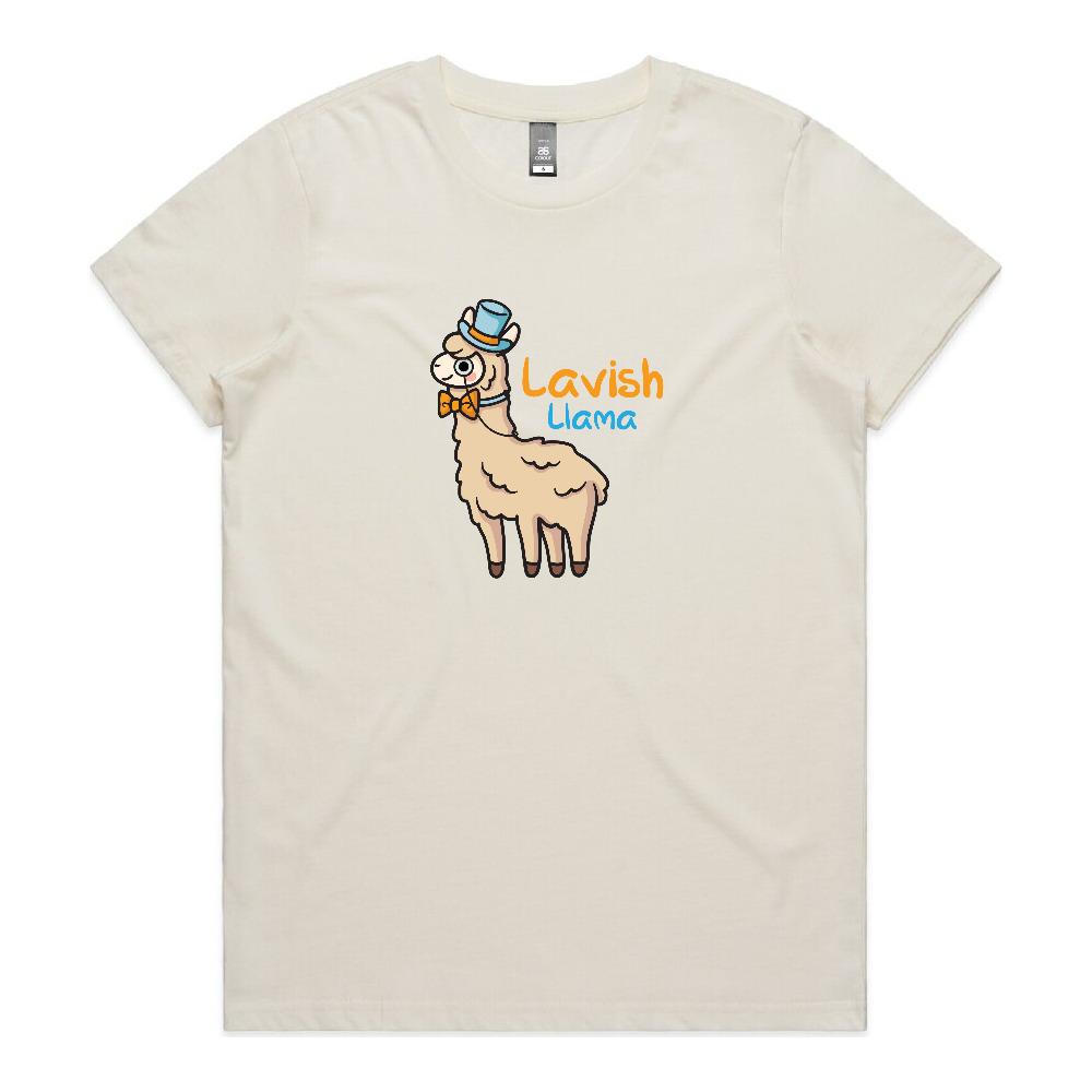 Lavish Llama - Woman's T-Shirt