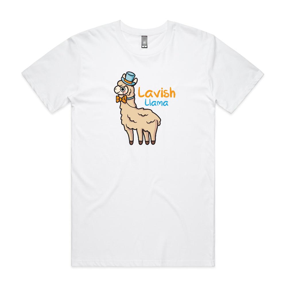 Lavish Llama - Men's T-Shirt