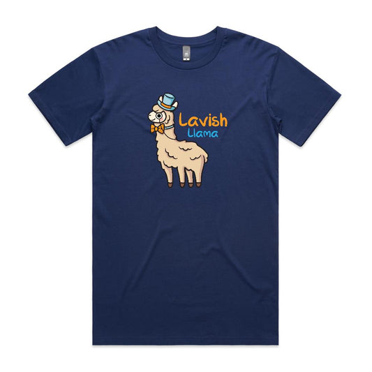 Lavish Llama - Men's T-Shirt