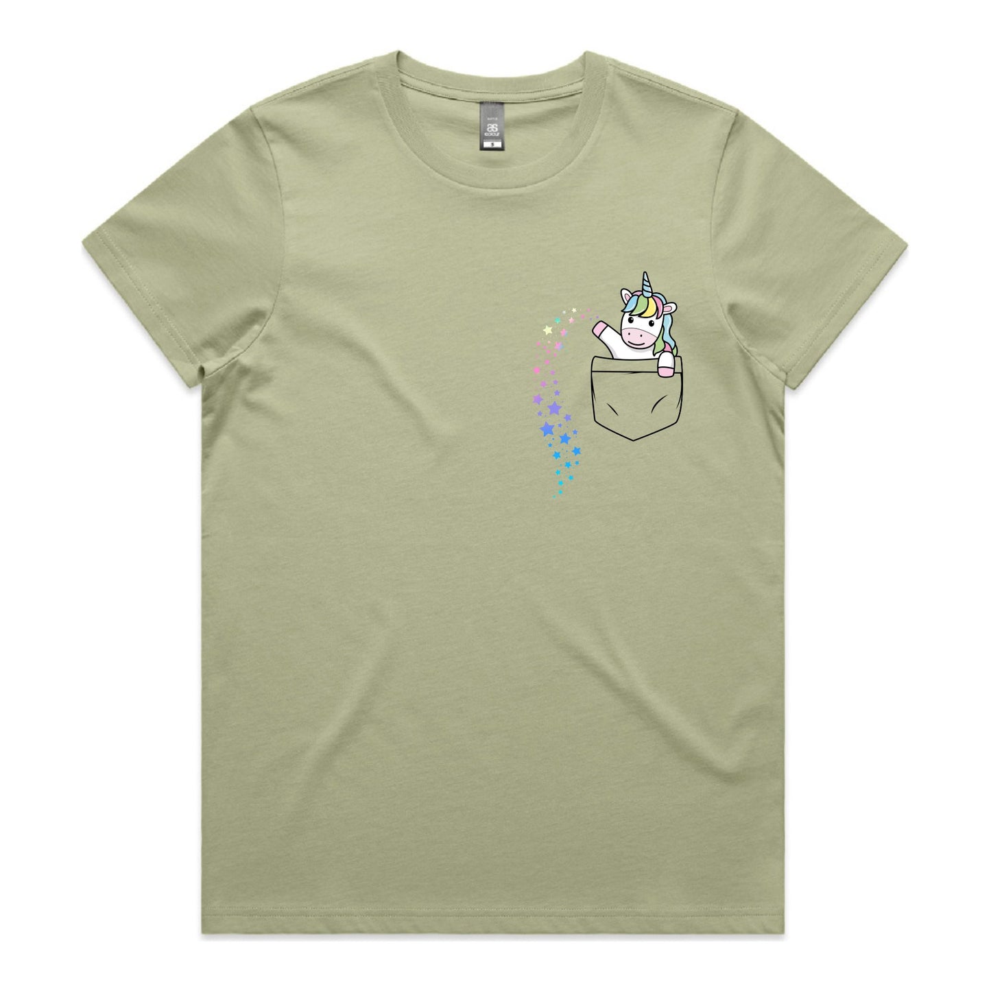 There's a Unicorn in my pocket - Woman's T-Shirt