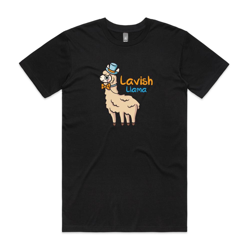 Lavish Llama - Men's T-Shirt