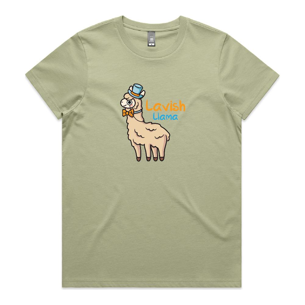 Lavish Llama - Woman's T-Shirt