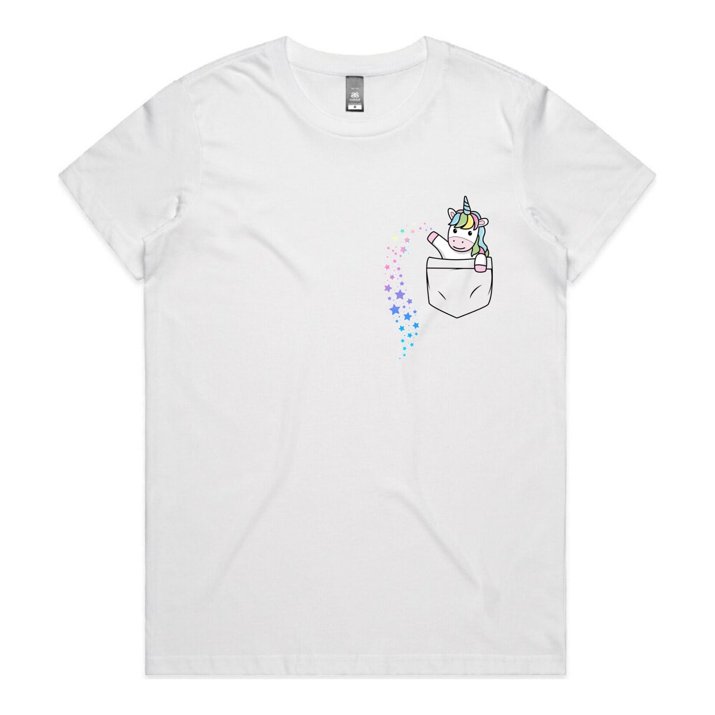 There's a Unicorn in my pocket - Woman's T-Shirt