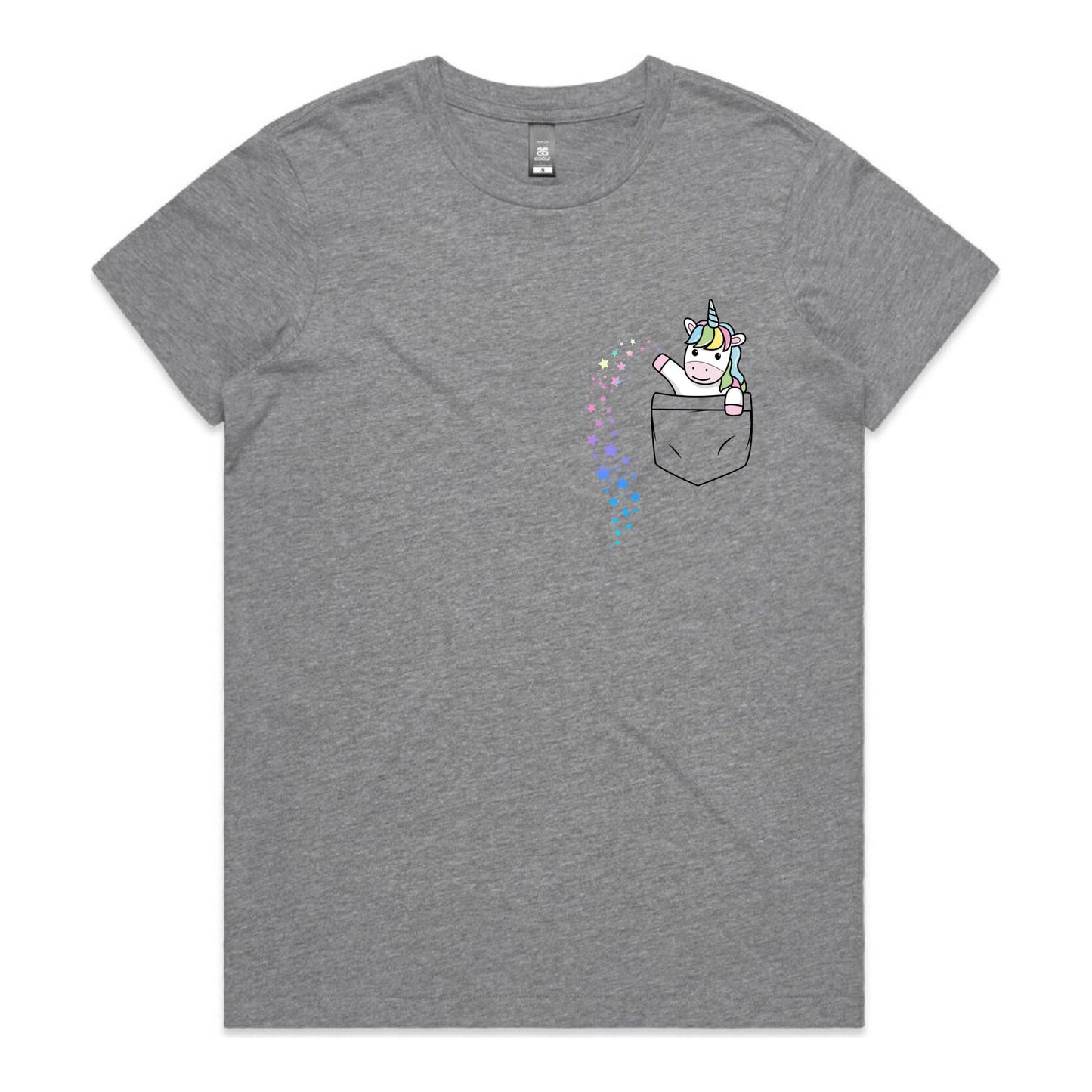 There's a Unicorn in my pocket - Woman's T-Shirt